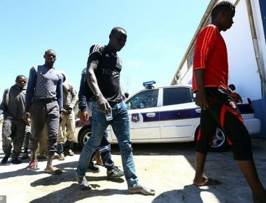 Λιβύη: Πάνω από 7.000 μετανάστες έχουν οδηγηθεί κέντρα κράτησης